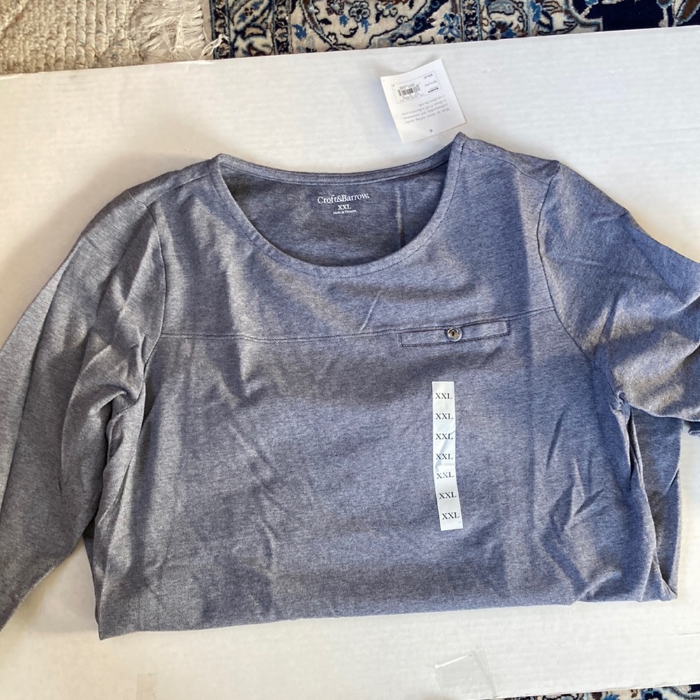 Croft and Barrow 3/4 sleeve top
